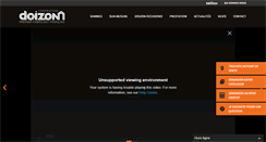 Desktop Screenshot of doizon.com